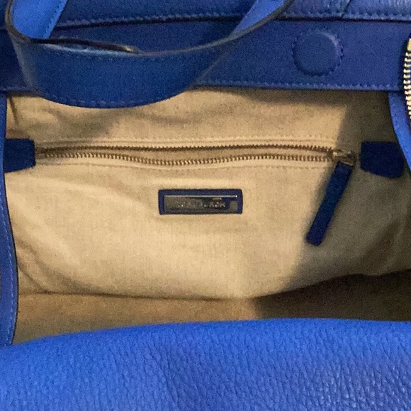 Tory Burch Half Moon Leather Satchel 💙 - Picture 14 of 17